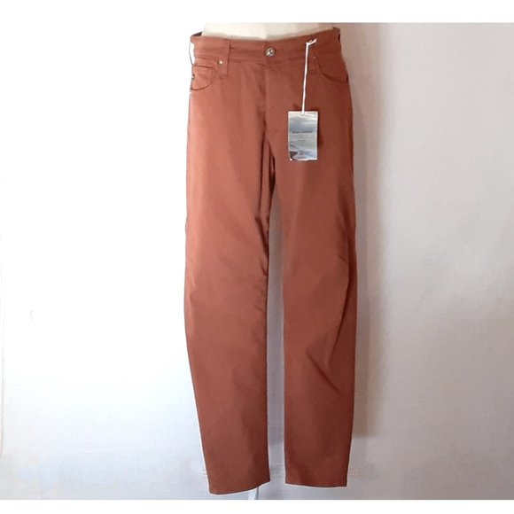 NWT AG ADRIANO GOLDSCHMIED FARRAH HIGH RISE SKINNY ANKLE JEANS IN BR DU SIZE 31 - Picture 2 of 6